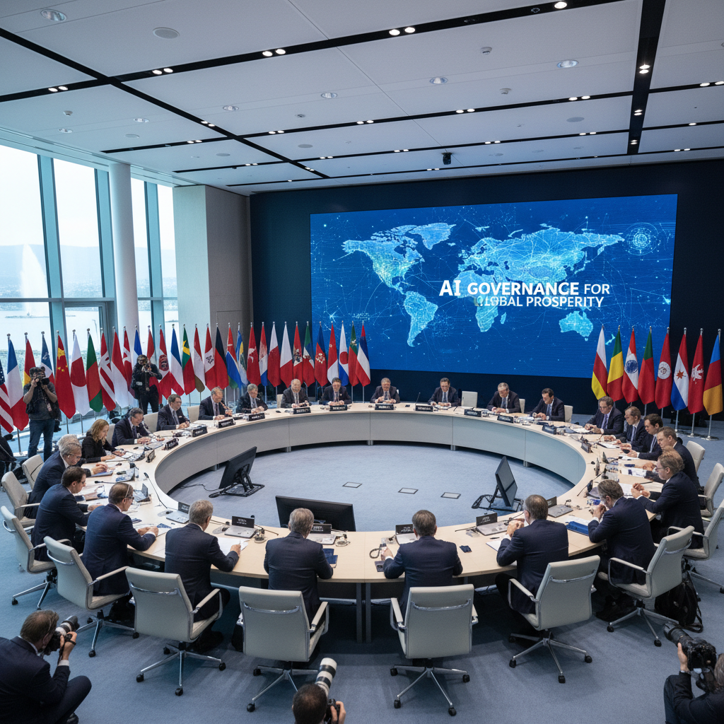 Global AI Governance Summit: Nations Grapple with Autonomous Weapons and Data Privacy Treaty